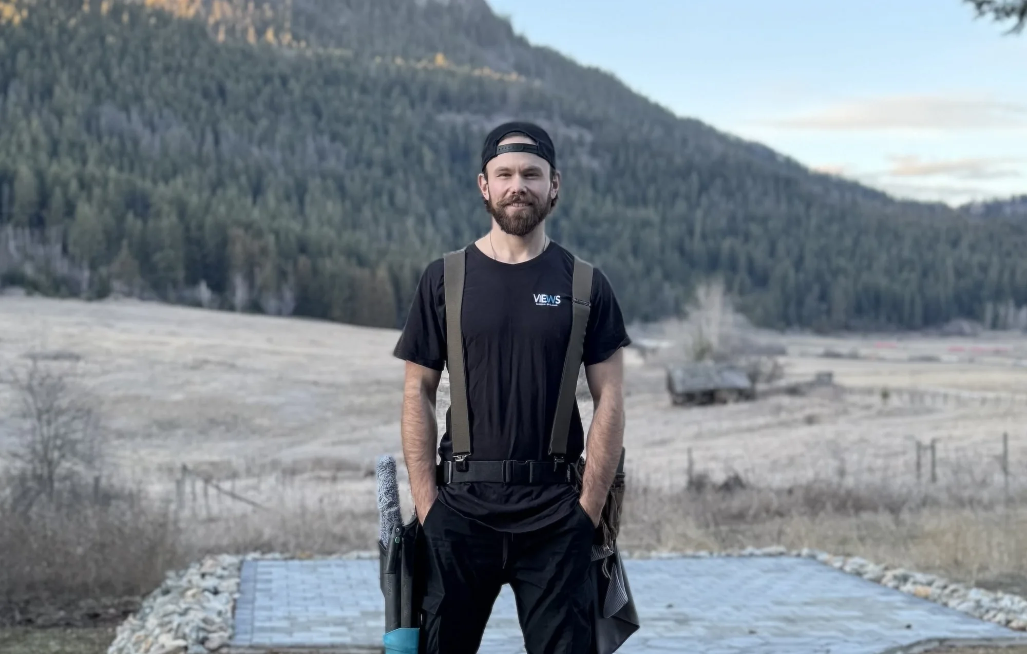 Ryan, owner and operator of Views Window Cleaning